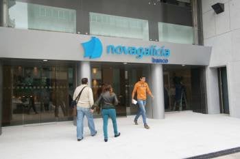 La red exterior es clave en el negocio de Novagalicia Banco. (Foto: ARCHIVO)