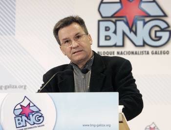 Xavier Vence, portavoz nacional del BNG. (Foto: ARCHIVO)