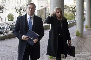 Ricardo Pérez y Rocío Beceiro, abogados de la acusación particular.