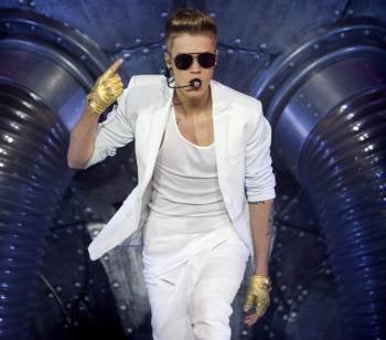 El cantante, Justin Bieber.