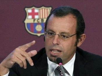 Sandro Rosell estudia dimitir como presidente del Barça. (Foto: EFE)