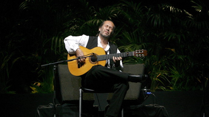 El guitarrista Paco de Lucía en una foto de archivo.