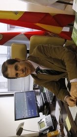 Francisco Marín Muñoz, presidente de la Confederación Hidrográfica (MARCOS ATRIO)