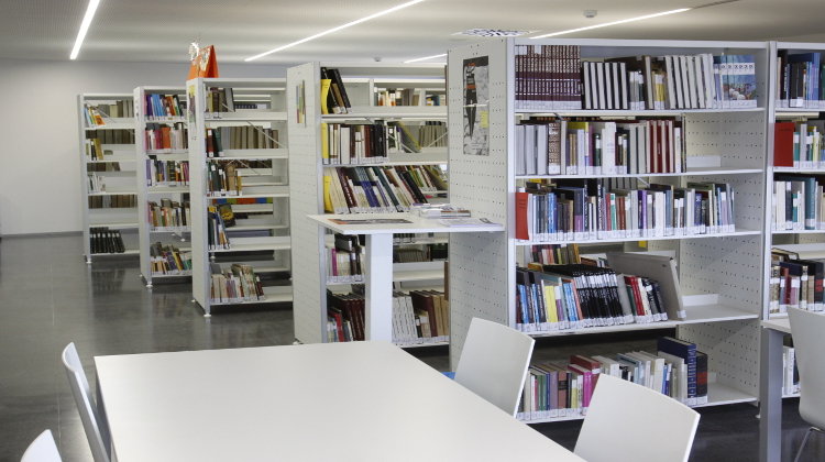 Instalaciones de la biblioteca pública municipal ubicada en el auditorio celanovés (MARCOS ATRIO)