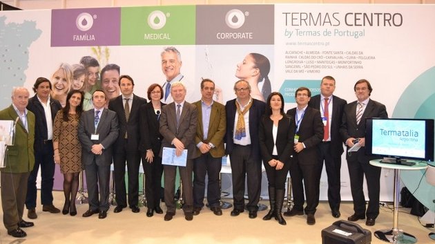 Asistentes a la presentación de Termatalia Argentina en Termas Centro de la capital portuguesa 