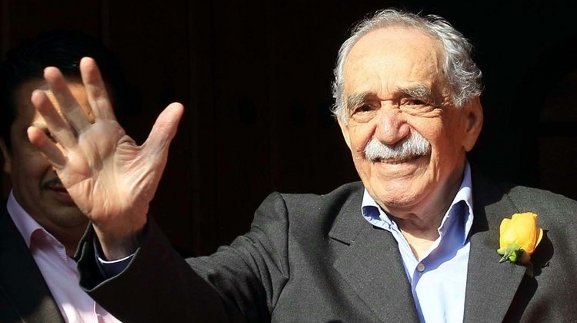 García Márquez, el pasado 6 de marzo ante su casa
