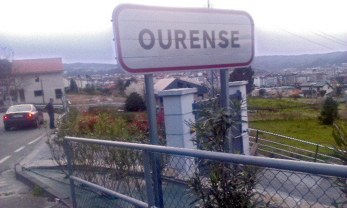Letrero Ourense