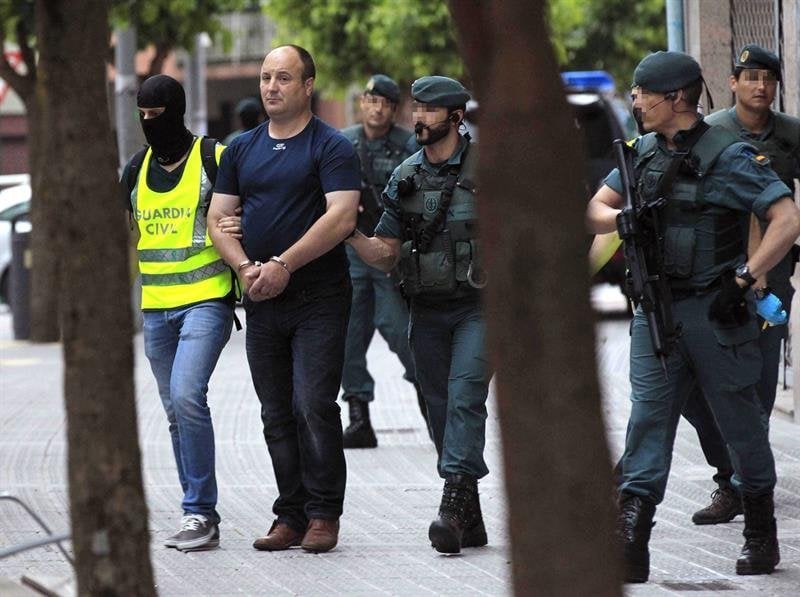 El presunto colaborador de ETA, Tomás Madina Echevarría, detenido esta madrugada en Galdakao