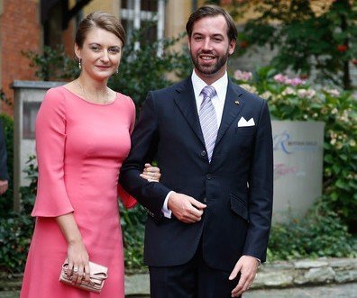 El príncipe Félix y la princesa Claire de Luxemburgo