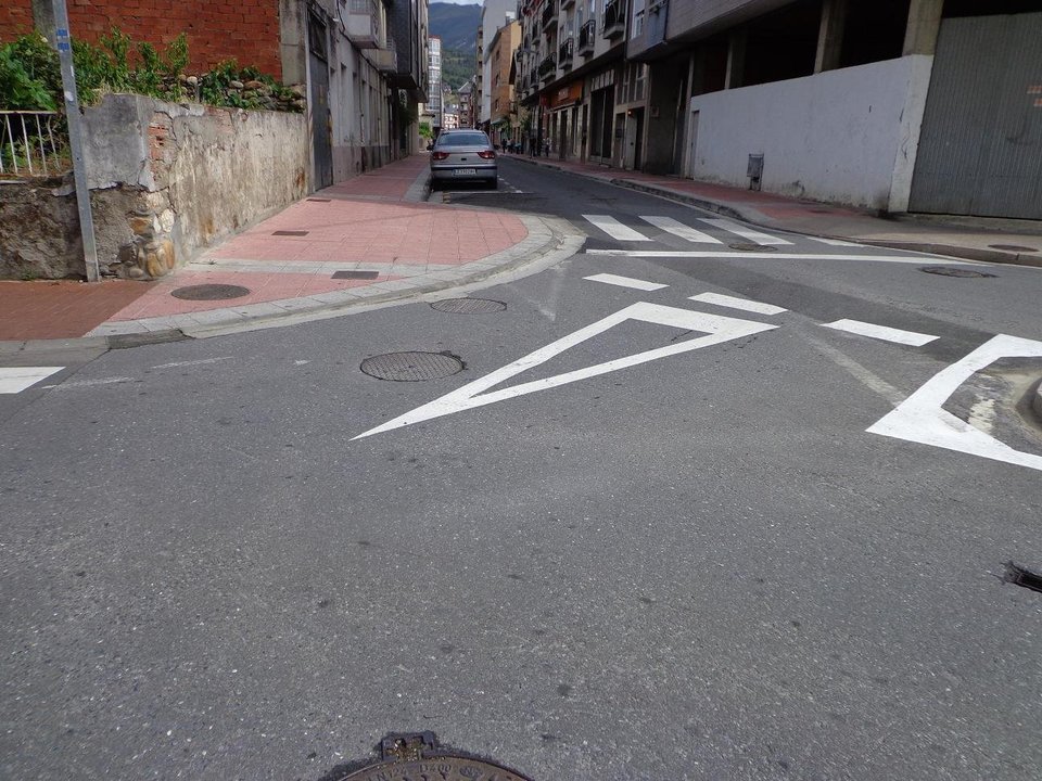 La Rúa de Ourense fue una de las primeras en ser mejorada.