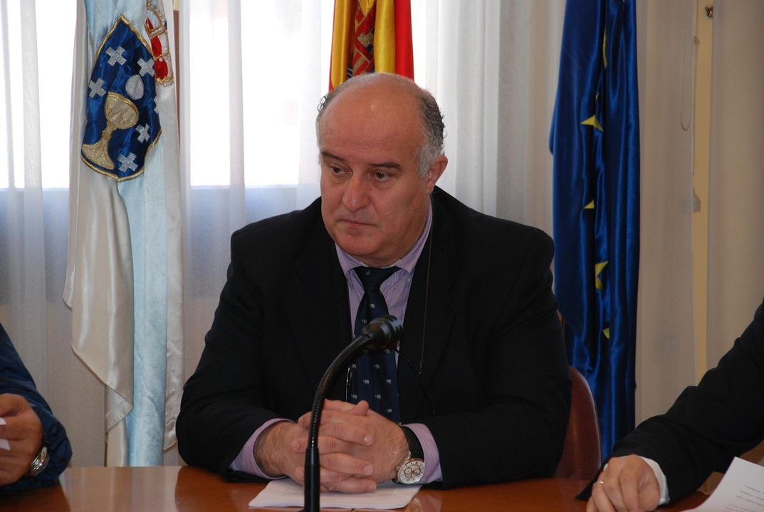 Avelino García Ferradal, alcalde de A Rúa.