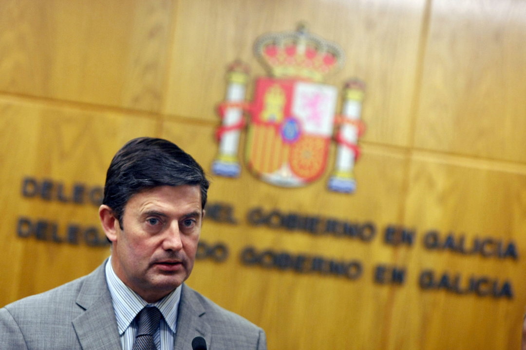 El delegado del Gobierno en Galicia, Samuel Juárez, presentó hoy en A Coruña el balance de criminalidad en Galicia 