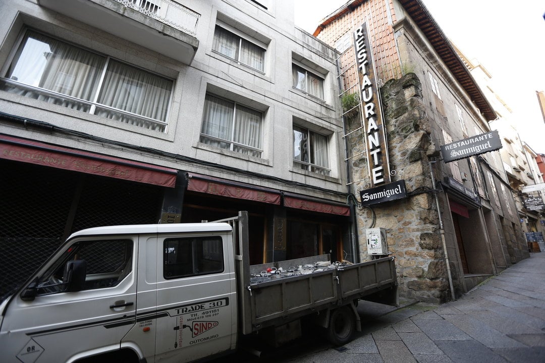 Ourense. 07-01-14. Local. Restaurante San miguel.
Foto. Xesús Fariñas
