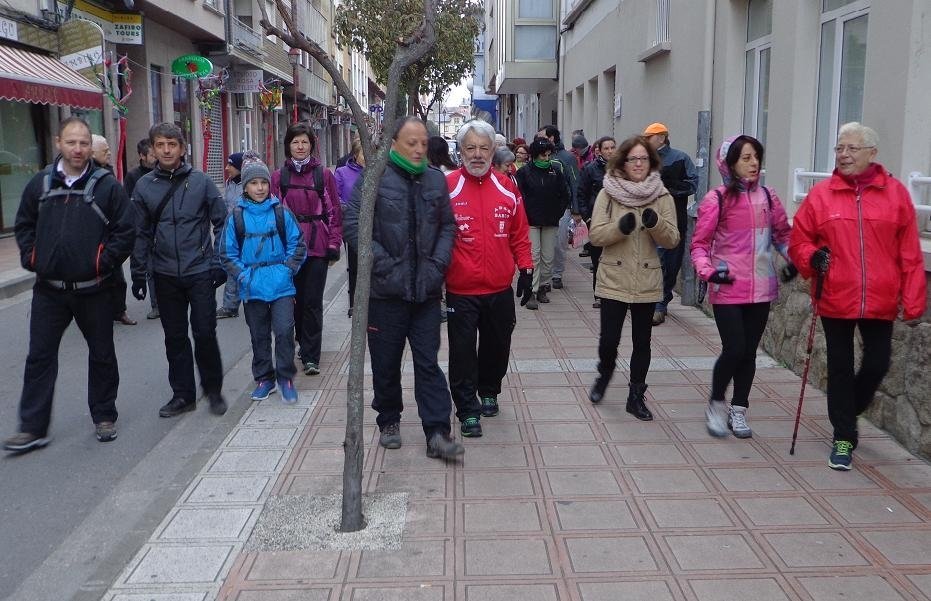 Primera marcha del programa Camiñadas por Valdeorras.