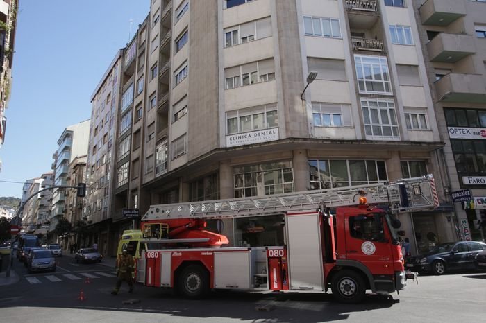 Bomberos Ourense Incendio