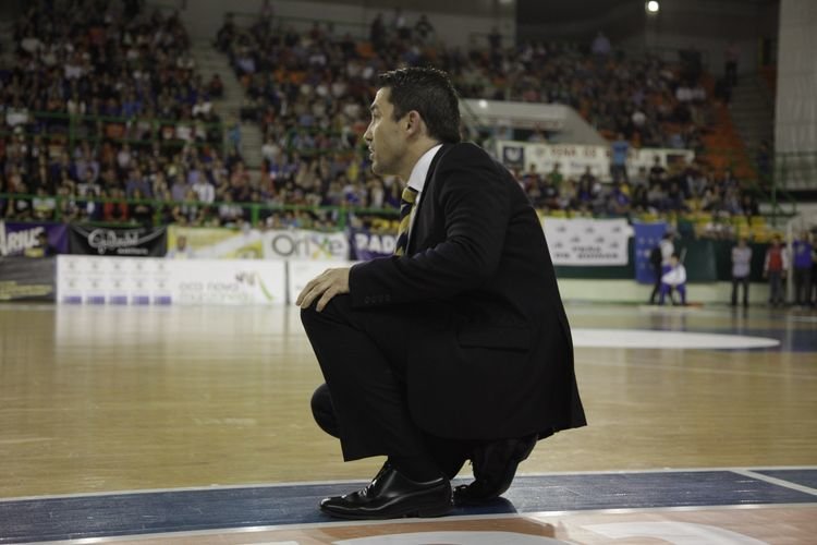 OURENSE. 08.05.2015. PACO PAZ, ENCUENTRO COB - LLEIDA, PLAYOFF ASCENSO ACB. FOTO: MIGUEL ANGEL