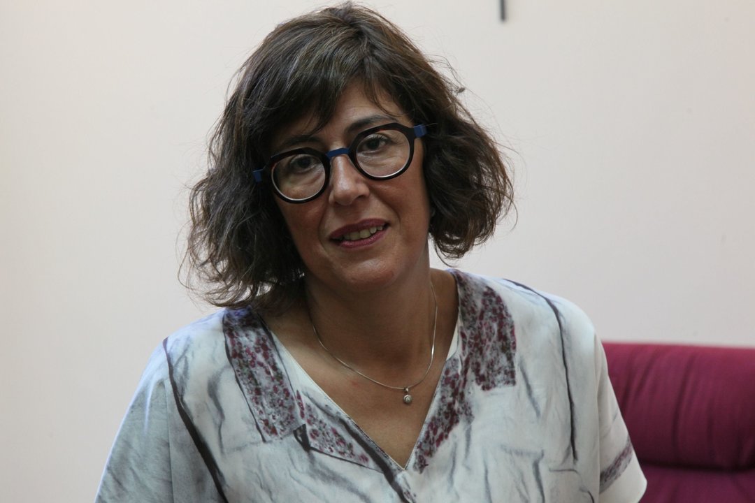 Ourense. 10-07-2015. María Tabarés, presidenta de Cáritas. José Paz