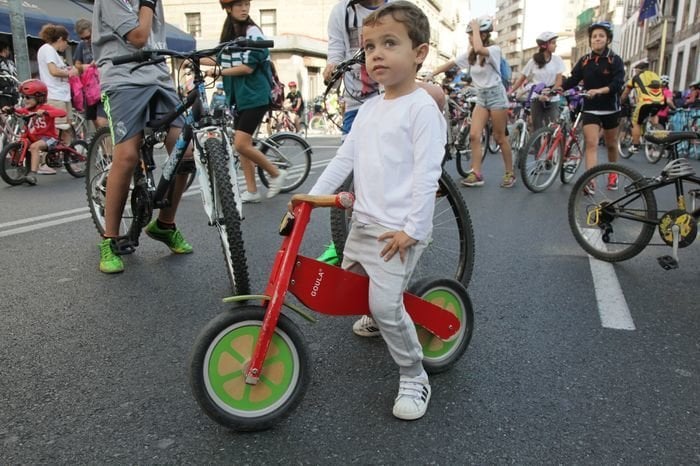 Ourense. 27-09-2015. Marcha Día de la Bici. Paz