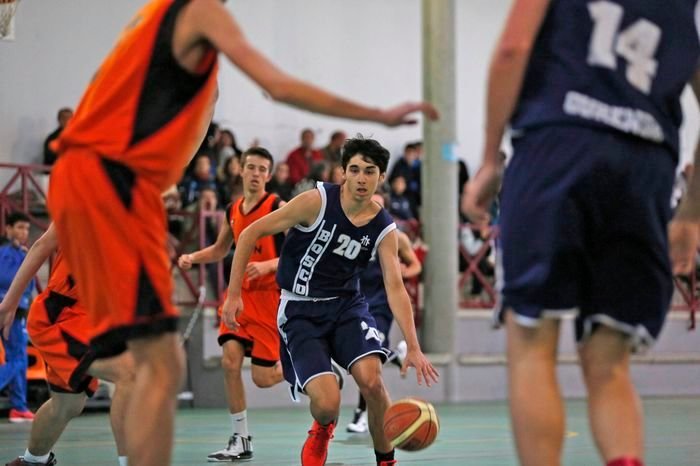 Ourense. 18-10-15. Deportes. Copa Galicia de basket en Salesianos.
Foto: Xesús Fariñas