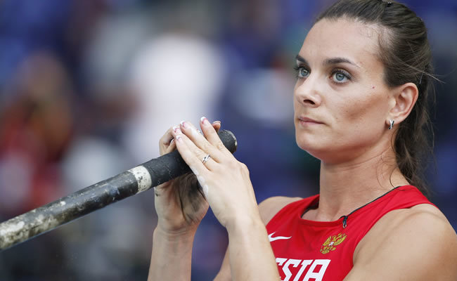 La atleta rusa podría verse seriamente afectada por el escándalo de su Federación.