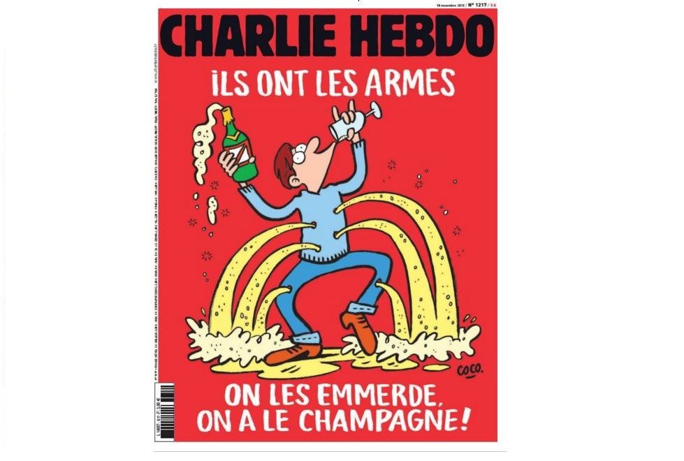 La portada del nuevo número de Charlie Hebdo.