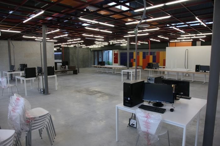 Ourense. 26-11-2015. Obras centro tecnológico de la Molinera. José Paz