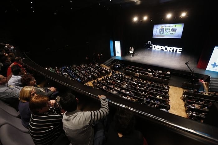 Ourense. 16-12-15. Deportes. 14º Gala +Deporte no auditorio de Ourense.Foto. Xesús Fariñas