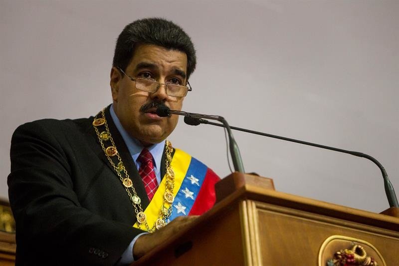 El presidente de Venezuela, en la Asamblea Nacional.