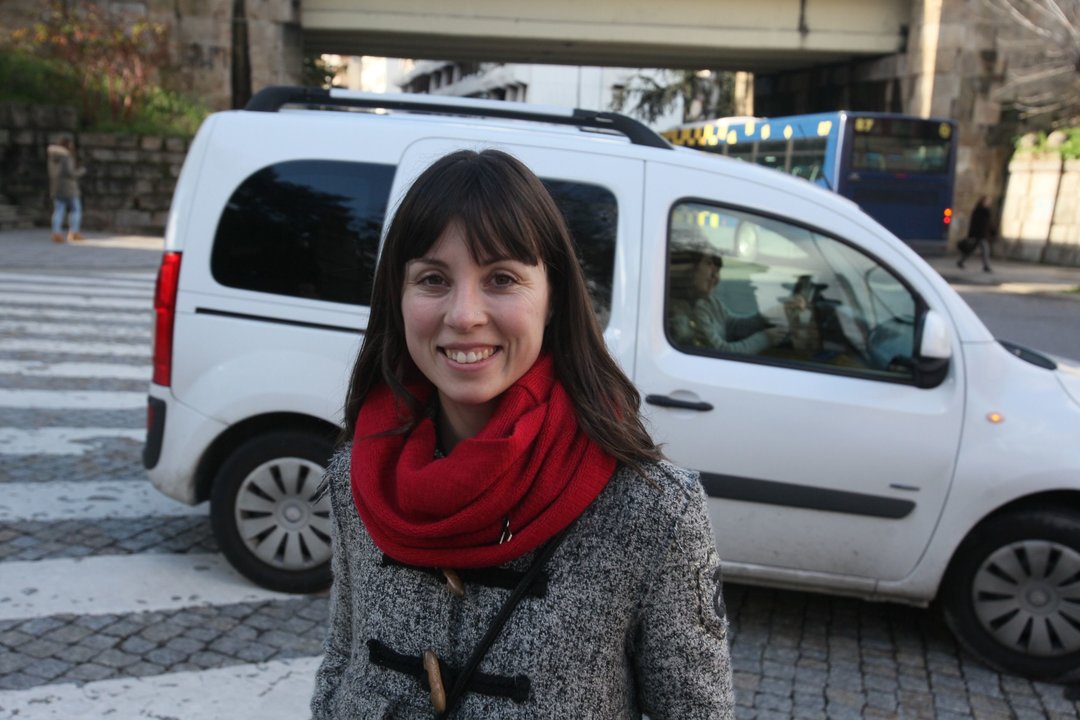 Ourense. 14-01-2015.Angélica Ferro. presidenta de PAT. Paz