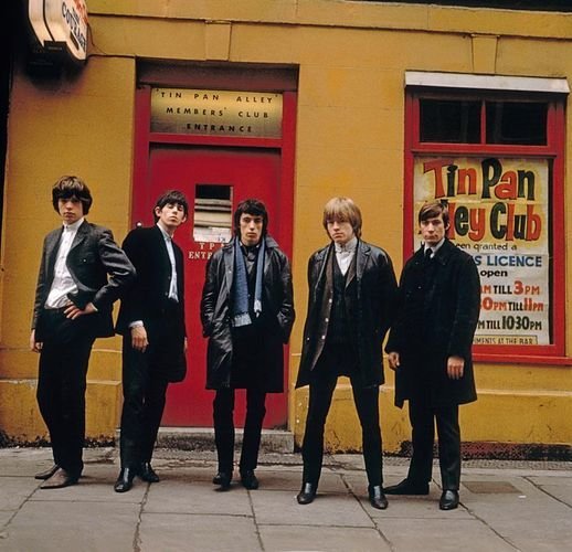 Fotografía facilitada por Taschen de los Rolling en Londres en 1963.