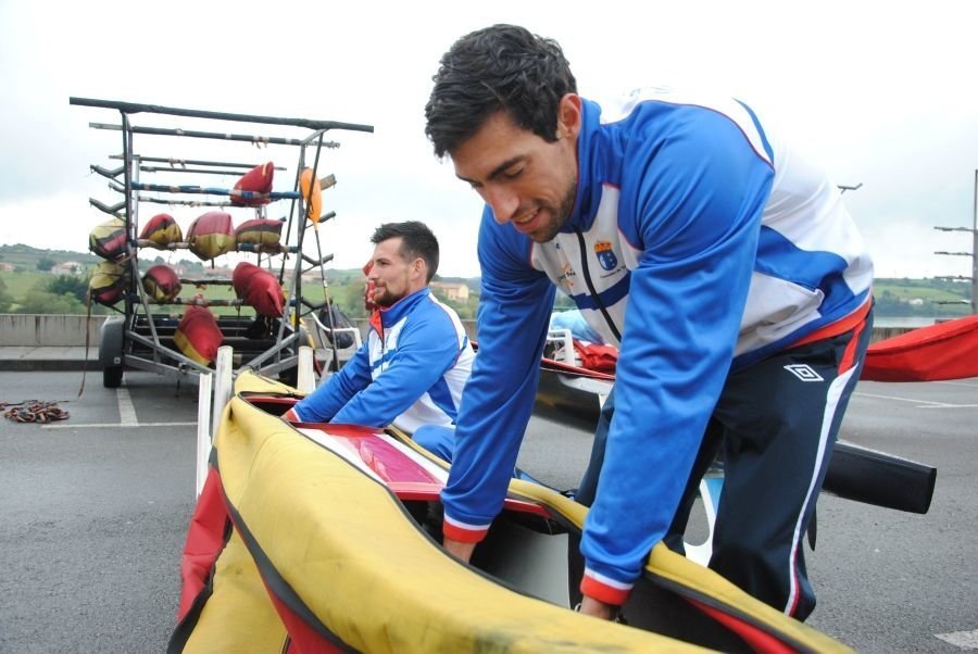 Rubén Millán y Gabriel Campo Pavón lograron la plaza en el preolímpico el pasado sábado en Trasona.