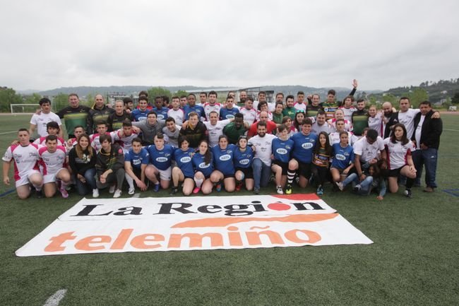 Ourense. 14-05-2016. Rugby en el Campus, Keltia y Quijote. . Paz