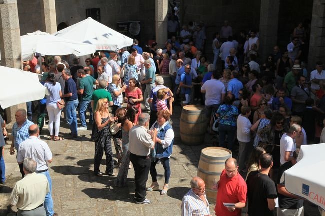 Castro Caldelas. 27-08-2016. Mostra dos viños da Ribeira Sacra. Paz