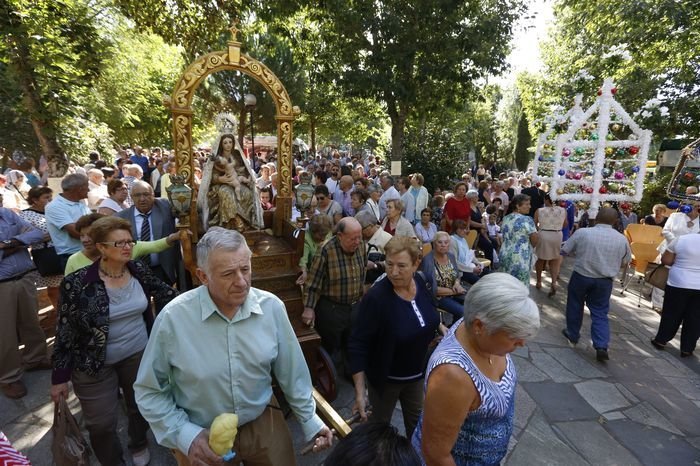 Rabal. 09-09-16. Provincia. Misa e procesión no santuario da  Virxe da Armada.
Foto: Xesús Fariñas