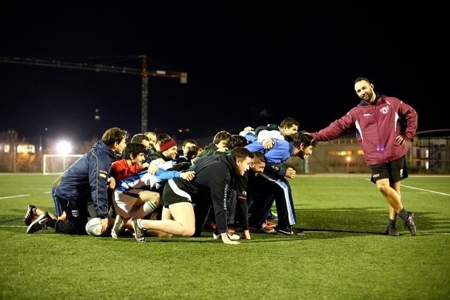 Ourense. 19-01-17. Deportes. Foto do xogador do campus Ourense de Rugby, Jason.Foto: Xesús Fariñas