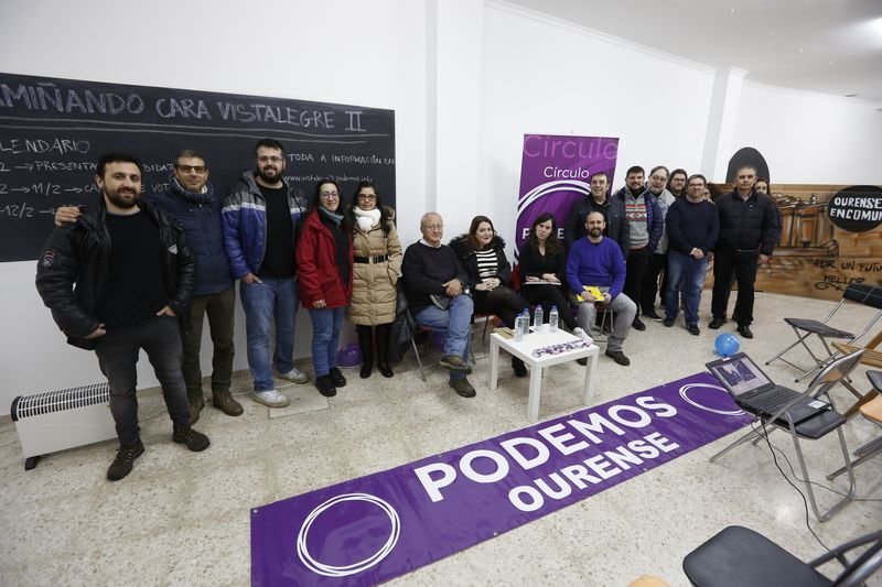 Ourense. 02-02-17. Local. Debate de Podemos Ourense.
Foto: Xesús Fariñas