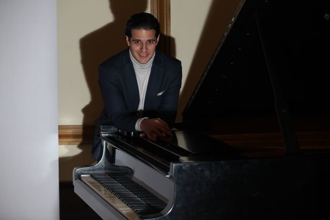 Ourense. 9-02-2017. Daniel Pereira, pianista. Paz