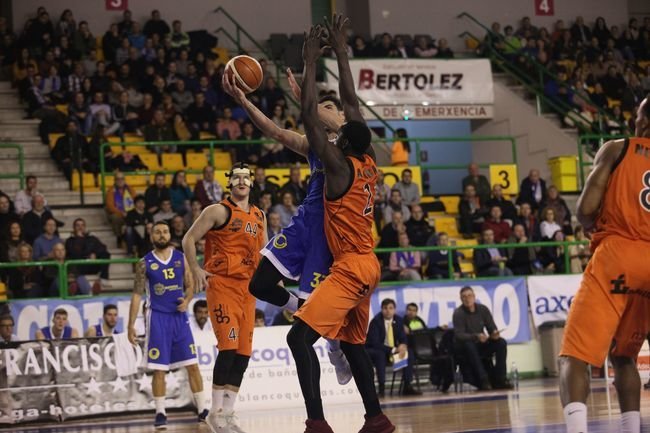 Ourense. 20-12-2016. Partido de baloncesto del Cob contra Lleida. Paz