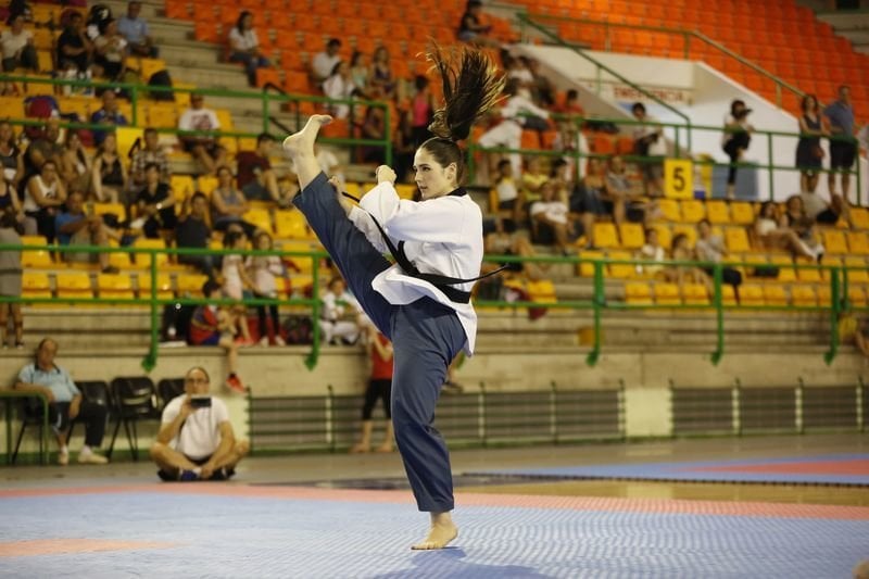 Ourense. 24-06-17. Deportes. Open Cidade de Ourense de Taekwondo no Paco Paz.
Foto: Xesús Fariñas