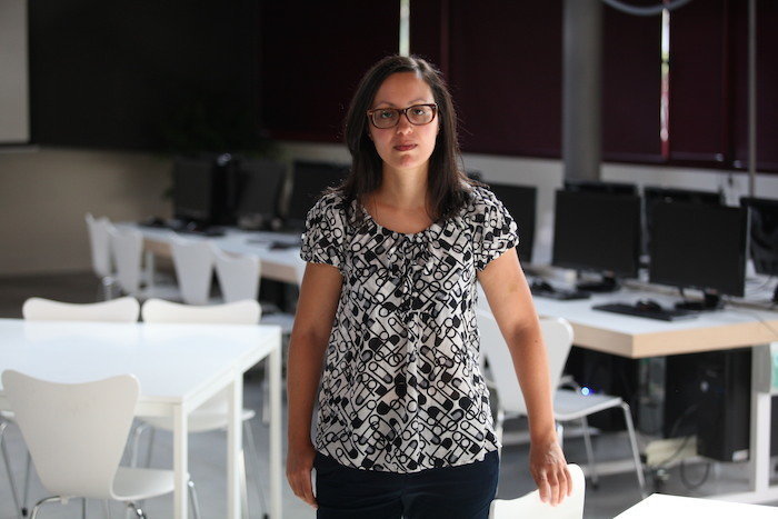 Ourense. 23-06-2017. Lucía, profe coworking na Molinera. Paz
