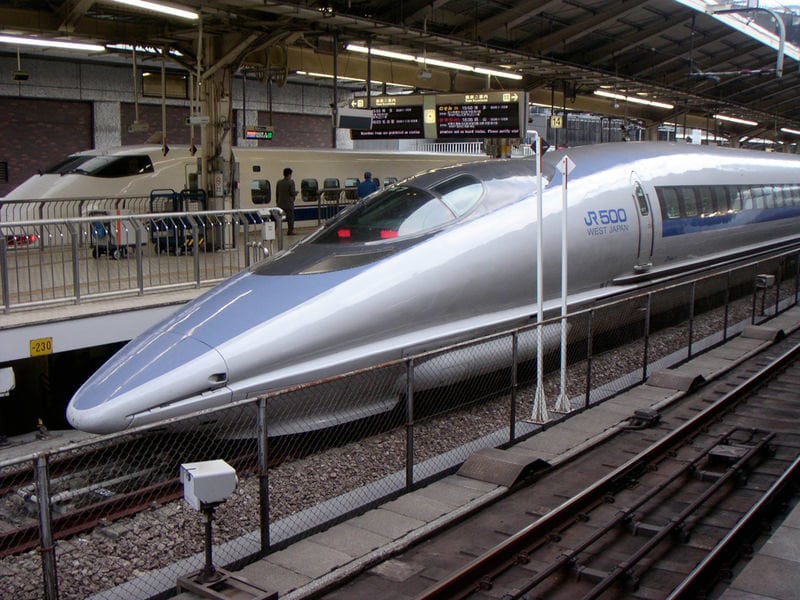 El tren bala Shinkansen