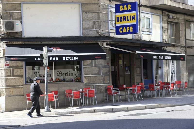 Ourense 14-9-2017 robos bares,  Cafe Berlin