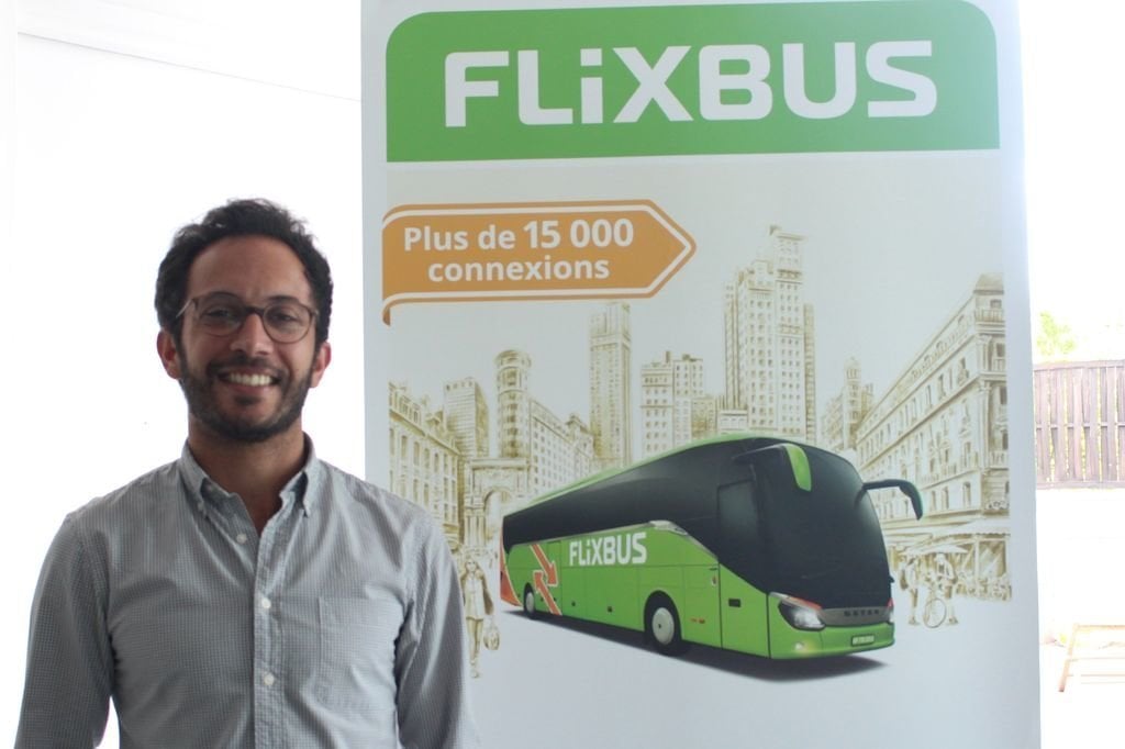 Flixbus es una compañía alemana con implantación en toda Europa. Daniel Novo es responsable de expansión.