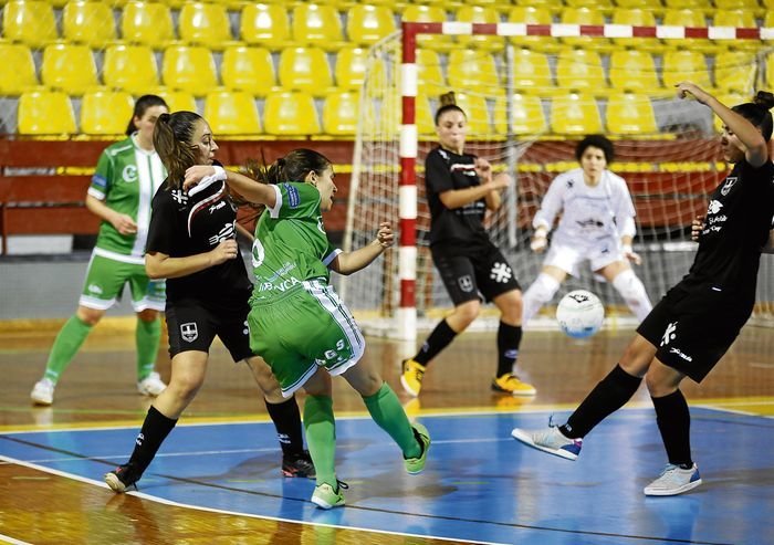 Ourense. 20/01/18. Partido de Fútbol Sala femenino entre el Cidade Das Burgas y el Cádiz.
Foto: Xesús Fariñas