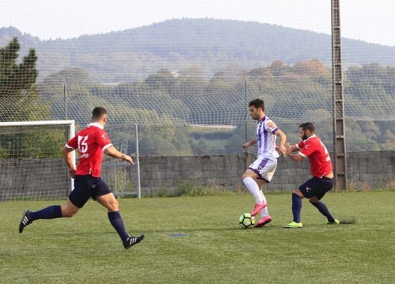 Ourense 15-10-2017 futbol Bande