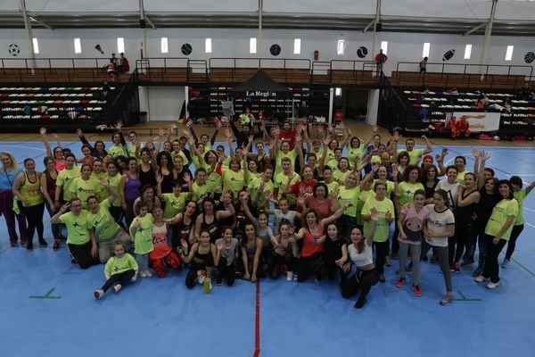 Ourense. 17/03/18. Fitness La Región Mas Deporte en el Anexo de los Remedios.
Foto: Xesús Fariñas