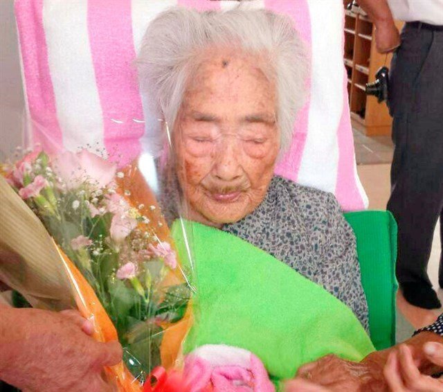 La japonesa Nabi Tajima, de 117 años de edad