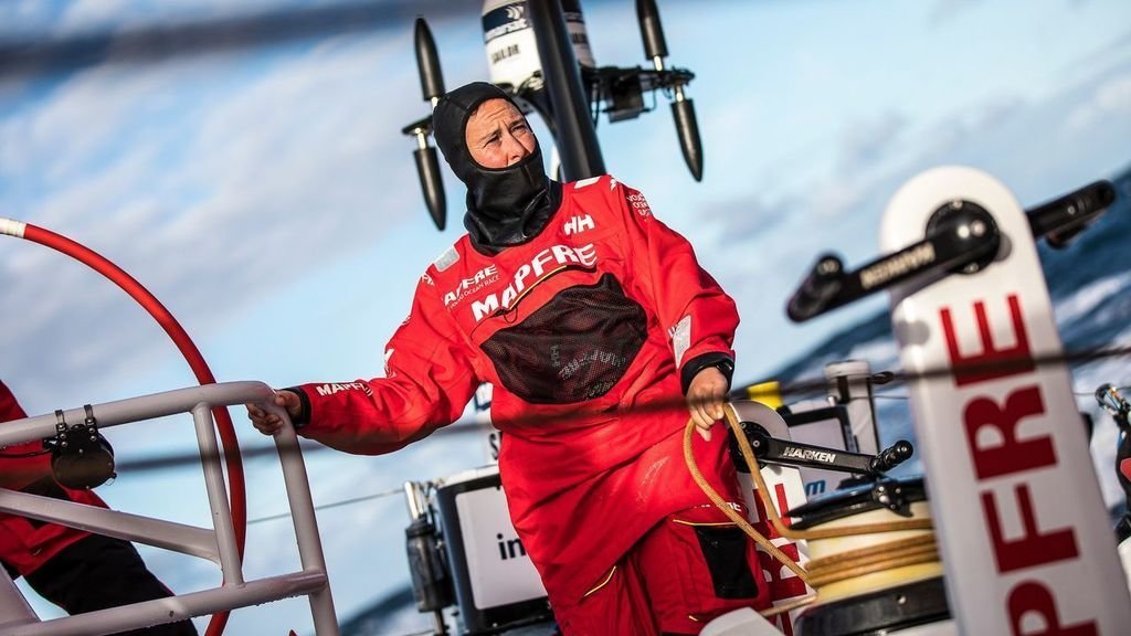 Támara Echegoyen entra en la historia de la Volvo Ocean Race.