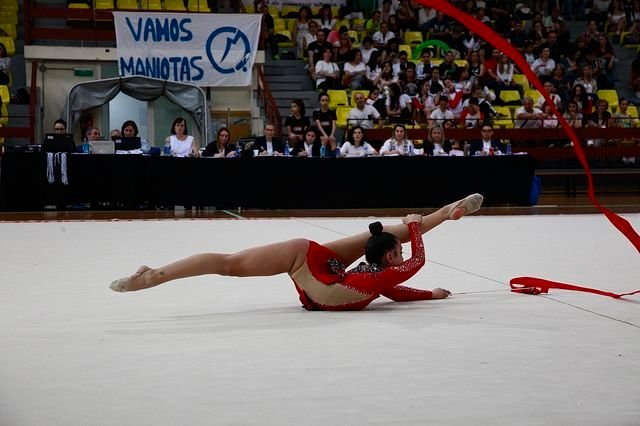 OURENSE. 17/05/2018 Os Remedios, Torneo de Gimnasia Lidia Martinez, Acordes B. Foto: Miguel Angel