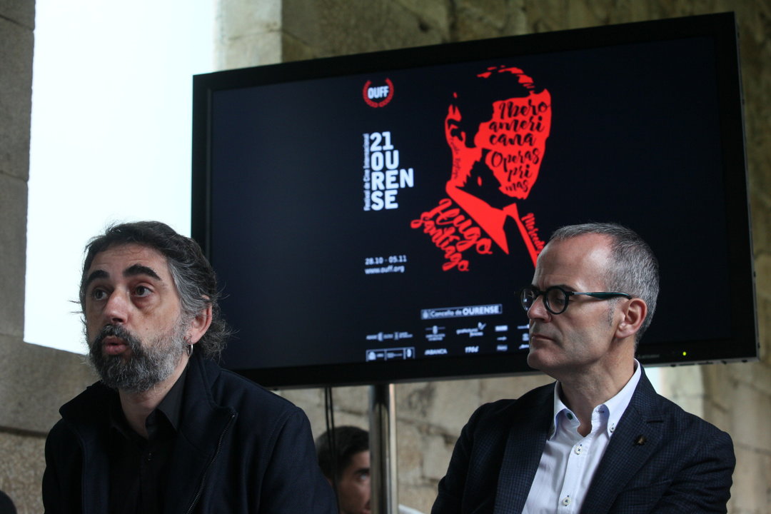 Ourense. 18-10-2016. Presentación del Festival del Cine. Fran Gayo.  Paz